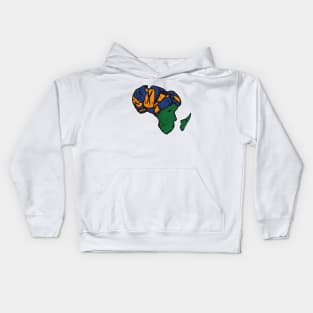 Mother Africa and Child Kids Hoodie